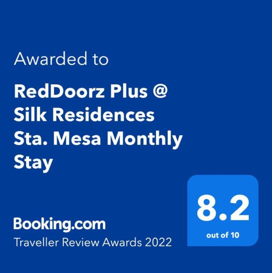 Reddoorz Plus @ Silk Residences Sta. Mesa Monthly Stay Manilla Buitenkant foto
